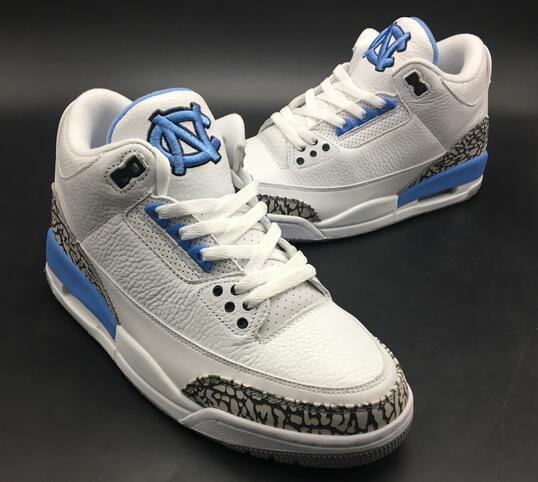 carolina 3 jordans